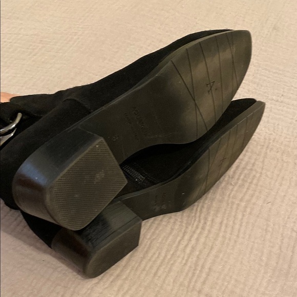 AQUATALIA Elegant Black Ankle Boots. Size 8. Made in Italy - Picture 5 of 10